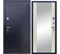 Дверь DIVA 510 зеркало, 2050x960 мм, правая, Титан - Д15 Софт шампань УТ-00081051