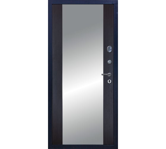 Дверь DIVA 510 зеркало, 2050x960 мм, левая, Титан - Д15 Венге УТ-00081041