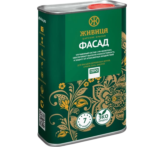 Масло для фасада Живица ПРО 1 л, НФ-00000147