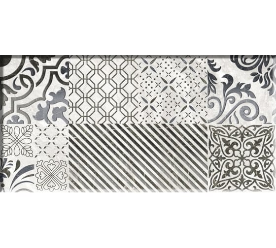 Панно Beryoza Ceramica Valensole синий, 500x500x8, комплект из 2 шт. 00-00000219
