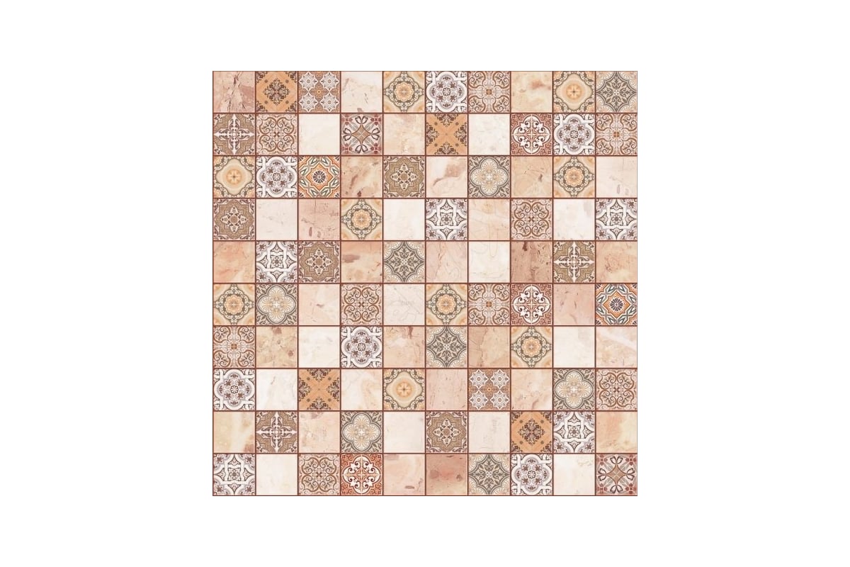 Универсальная плитка для стен и пола Beryoza Ceramica Терраццо G бежевый,  30x30, 298x298x8 мм, 14 шт. ТГ-00005616 - выгодная цена, отзывы,  характеристики, фото - купить в Москве и РФ