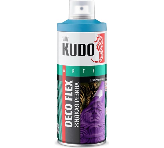 Жидкая резина KUDO DECO FLEX голубая KU-5305 1