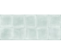 Настенная плитка Gracia Ceramica Sweety turquoise square бирюзовый 05, 25x60 см, 1.2 кв.м, 8 шт. СК000036426