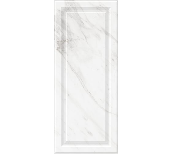 Настенная плитка Gracia Ceramica Scarlett white белый 02, 25x60 см, 1.2 кв.м, 8 шт. СК000036398 1