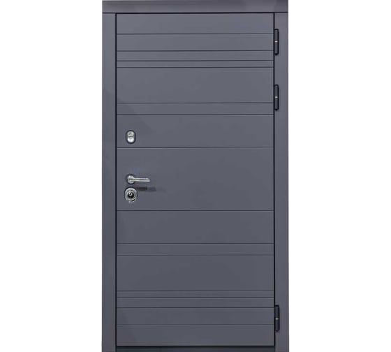 Дверь DIVA МД-39 2050x860 мм, правая, Серая-Д7 Силк Маус УТ-00075456