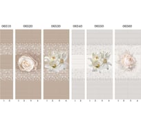 Дизайн-панели ООО "Панда" 06560 panda эдем, роза, панно, 4 шт. 13584