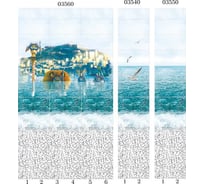 Дизайн-панели ООО "Панда" 03560 panda море, панно, звери, 4 шт. 12949