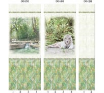 Дизайн-панели ООО "Панда" 00420 panda тропики, фон, 2 шт. 15134