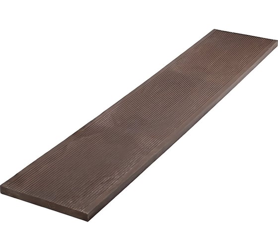 Террасная доска NeoКомпозит 1000x200x20, коричневая, набор 4 шт. ТДС(Т)-4К