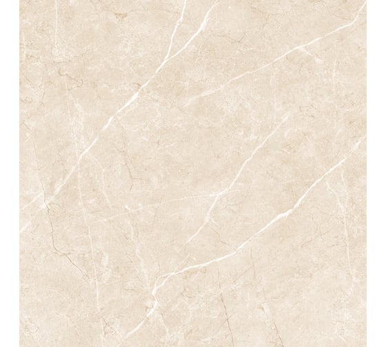 Керамогранит матовый AlmaCeramica Crema Marfil 600x600x9 мм, 5 шт GFU04CMF04HR