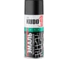 Аэрозольная краска в баллончике KUDO высокопрочная алкидная универсальная глянцевая RAL 9005 чёрная KU-1002