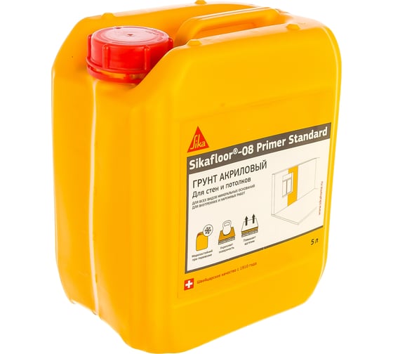 Водно-дисперсионный грунт Sika Sikafloor-08 Primer Standard 5 л 249
