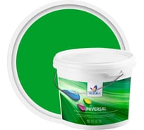 Резиновая краска Резолюкс Универсал (2,5 кг) светло-зеленый 6018 УТ000001387