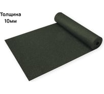 Рулонное резиновое покрытие Alegria color 850 10мм, зеленый 5 м х 1,20м (6м2) 10.5.850Bg