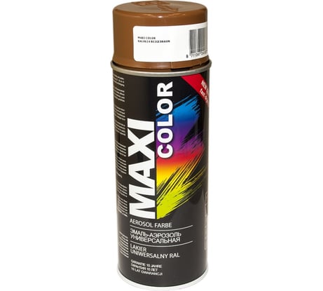 Эмаль-аэрозоль MOTIP RAL8011, коричневая, 0,4 л 11603278