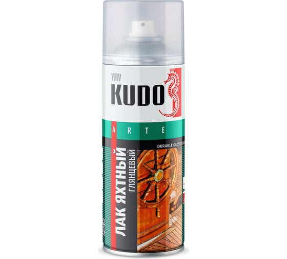 Лак акриловый яхтный KUDO глянцевый KU-9003