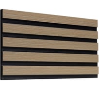 Стеновая панель Decor-Dizayn "Грани" ударопрочная, влагостойкая, под покраску 150x10x3000 мм 904-63SH