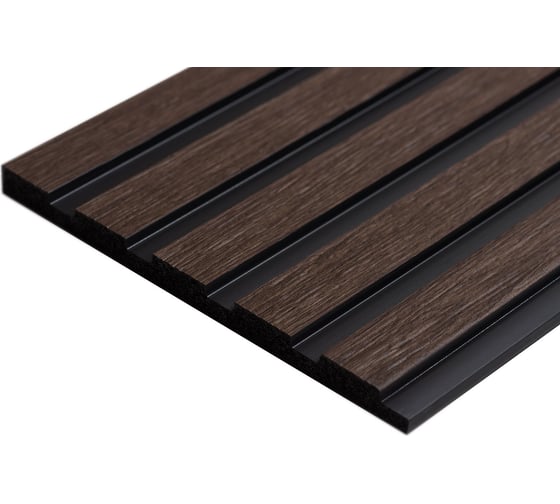 Стеновая панель Decor-Dizayn "Грани" ударопрочная, влагостойкая, под покраску 150x10x3000 мм 904-67SH