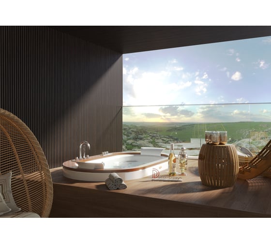 Стеновая панель Decor-Dizayn "Грани" ударопрочная, влагостойкая, под покраску 150x10x3000 мм 904-67SH
