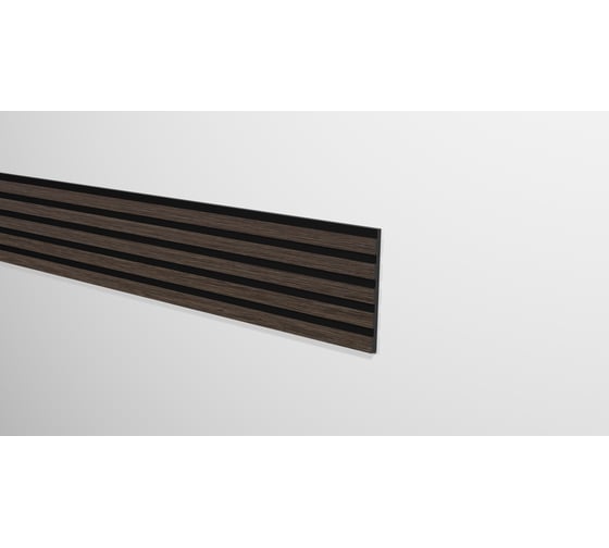 Стеновая панель Decor-Dizayn "Грани" ударопрочная, влагостойкая, под покраску 150x10x3000 мм 904-67SH