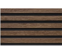 Стеновая панель Decor-Dizayn "Грани" ударопрочная, влагостойкая, под покраску 150x10x3000 мм 904-66SH