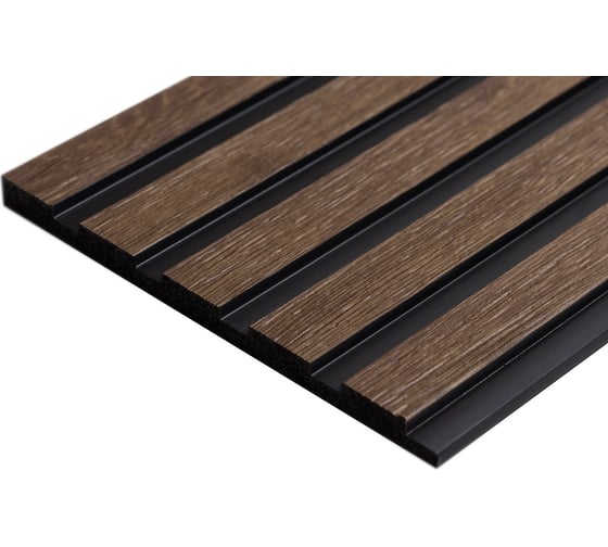 Стеновая панель Decor-Dizayn "Грани" ударопрочная, влагостойкая, под покраску 150x10x3000 мм 904-66SH