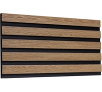 Стеновая панель Decor-Dizayn "Грани" ударопрочная, влагостойкая, под покраску 150x10x3000 мм 904-64SH
