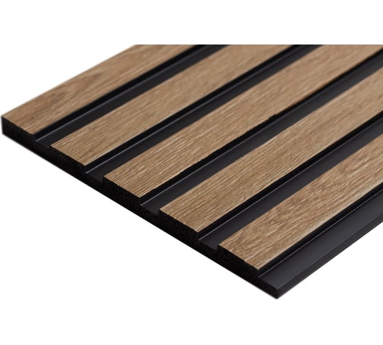 Стеновая панель Decor-Dizayn "Грани" ударопрочная, влагостойкая, под покраску 150x10x3000 мм 904-64SH