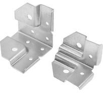 Краб-система ТУНДРА угол на 3 стороны, 20x20 мм, 1,2 мм, 1 шт 9536178