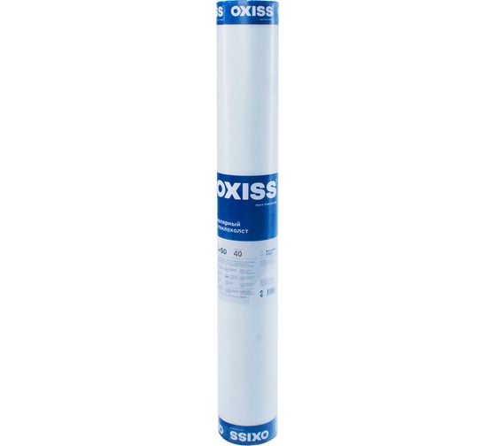 Малярный стеклохолст Oxiss 40 г/кв.м, 1x50 м 4630025421557 1