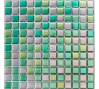 Комплект полимерной 3d плитки LAKO "мозаика 8", 21.3x25 см, 5 шт. LKD-YJC0020