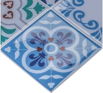 Комплект полимерной 3d плитки LAKO "мозаика абстракция 4", 30.5x30.5 см, 5 шт. LKD-AMZ021