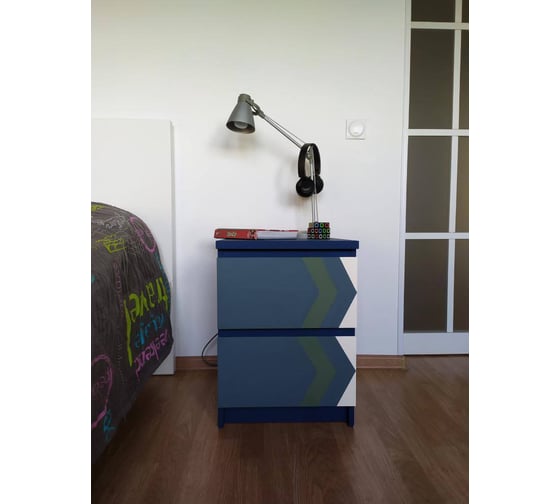 Краска для мебели и декора ATURI Design Меловой бархат mia цвет сердце океана, 830 г T1-00012313