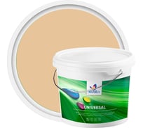 Резиновая краска Резолюкс Universal 2.5 кг, бежевый 1014 УТ000001384
