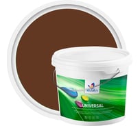 Резиновая краска Резолюкс Universal 2.5 кг, шоколадный 8017 УТ000001385