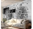 Флизелиновые фотообои Verol абстракция 3д 400x283 см, черный, 4 полосы 150-ФФО-05093 2