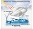 Флизелиновые фотообои Verol перья 400x283 см, серый, 4 полосы 148-ФФО-04652 9