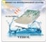 Флизелиновые фотообои Verol листья 300x283 см, зеленый, 3 полосы 120-ФФО-05675 6