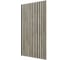 Акустические стеновые панели Cosca Decor 1200x600x19 мм, черный войлок, рейки мдф, цвет - ясень кристалл, коллекция сканди 00-00074681 3
