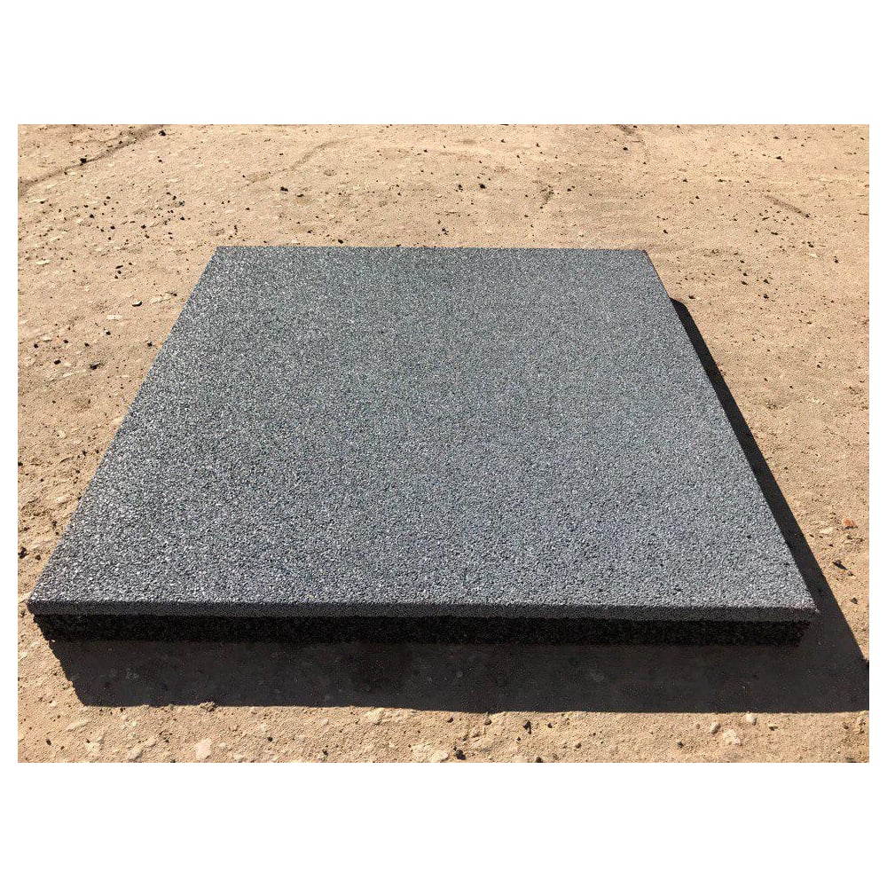 Плитка из резиновой крошки с грунтозацепщиками (пуансонами) Rezcon ...