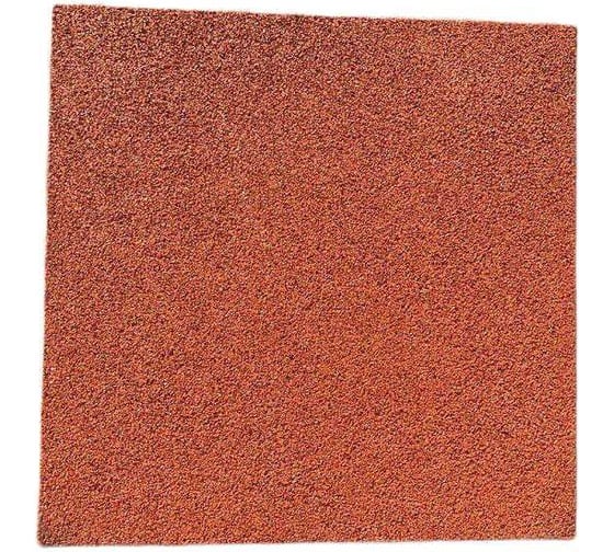 Полнотелая плитка из резиновой крошки Rezcon 500x500x40 мм, терракот Pp50050040ter