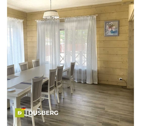 Аквалазурь Dusberg 3510 с пчелиным воском, цвет 4305 багама, 10 л 3511-10-Dus4305