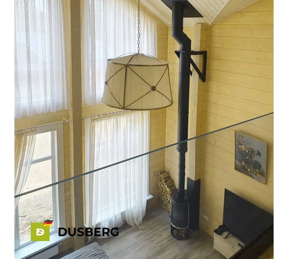 Аквалазурь Dusberg 3510 с пчелиным воском, цвет 4001 прозрачный желтый, 2 л 3511-2-Dus4001