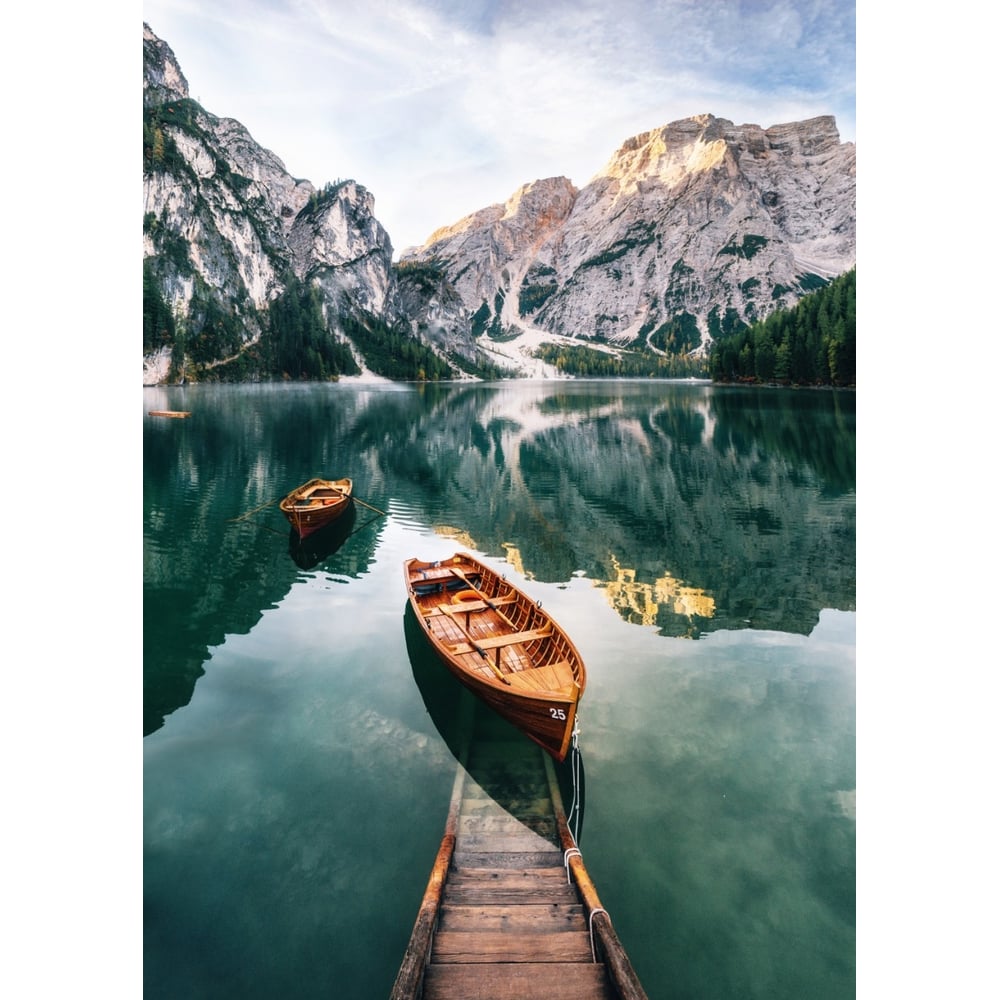 Фотообои бумажные в спальню 140х200 см Симфония Тихая гавань 4 листа К ...