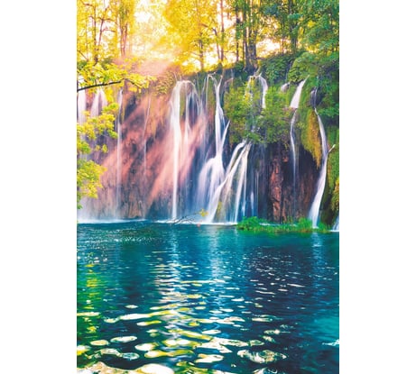 Фотообои Симфония Горный водопад 4 листа В-045