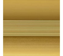 Угол РУССКИЙ ПРОФИЛЬ 60x43 мм, 0,9 м, золото, 5 штук 4680427130557