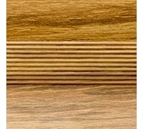 Полукруглый кант РУССКИЙ ПРОФИЛЬ 40 мм, 0,9 м, дуб эдельвейс, 10 штук 4680427132131