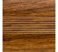 Полукруглый кант РУССКИЙ ПРОФИЛЬ 40 мм, 0,9 м, дуб медовый, 10 штук 4680427132070