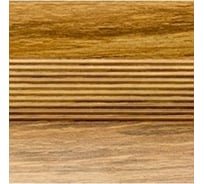 Стык РУССКИЙ ПРОФИЛЬ 38 мм, 0,9 м, дуб эдельвейс, 10 штук 4680427132452