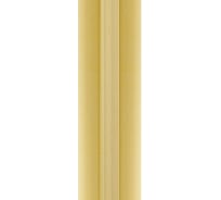 Стык РУССКИЙ ПРОФИЛЬ 38 мм, 1,8 м, анодированное золото, матовый, 10 штук 4680427132513